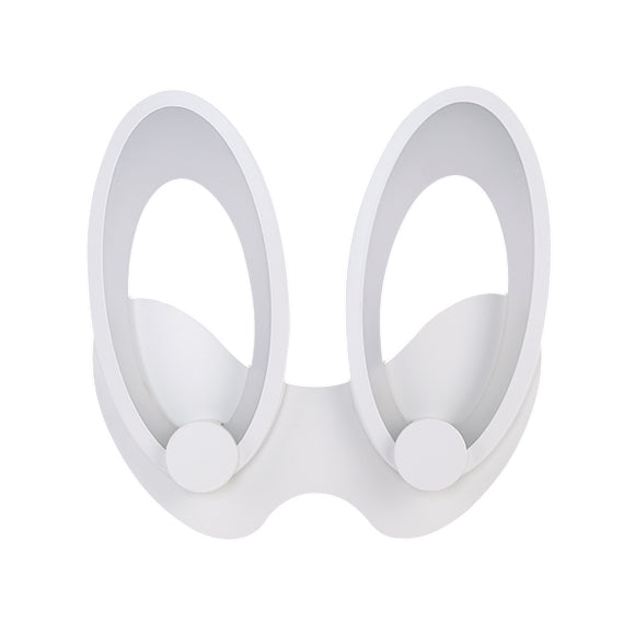 Applique Led con Due Ovali Mobili 20W E26