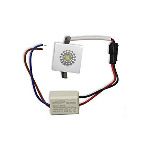Faretto da Incasso Led Quadrato 1W P-26