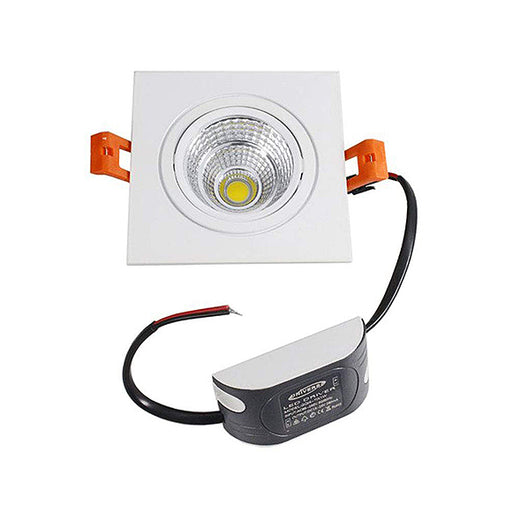 Faretto da Incasso Led Quadrato 7W P-75