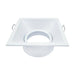 Portafaretto da Incasso Orientabile Quadrato 82mm P14-GU10