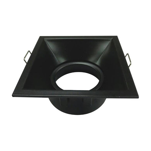 Portafaretto da Incasso Orientabile Quadrato 82mm P14-GU10
