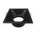 Portafaretto da Incasso Orientabile Quadrato 82mm P14-GU10