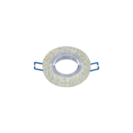 Portafaretto da Incasso Rotondo Decorato 60mm P15-GU10