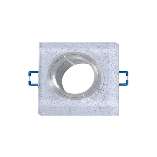 Portafaretto da Incasso Quadrato Decorato 60mm P16-GU10