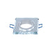 Portafaretto da Incasso Orientabile Argento 72mm P17-GU10