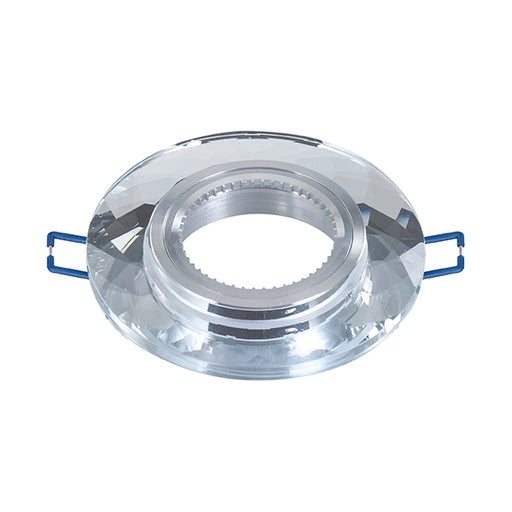 Portafaretto da Incasso Rotondo con Cornici in Critallo 60mm P19-GU10