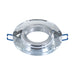 Portafaretto da Incasso Rotondo con Cornici in Critallo 60mm P19-GU10
