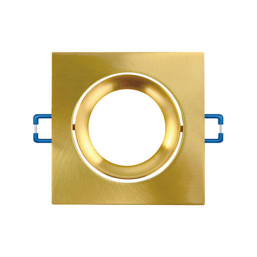 Portafaretto da Incasso Quadrato Orientabile 75mm P20-GU10