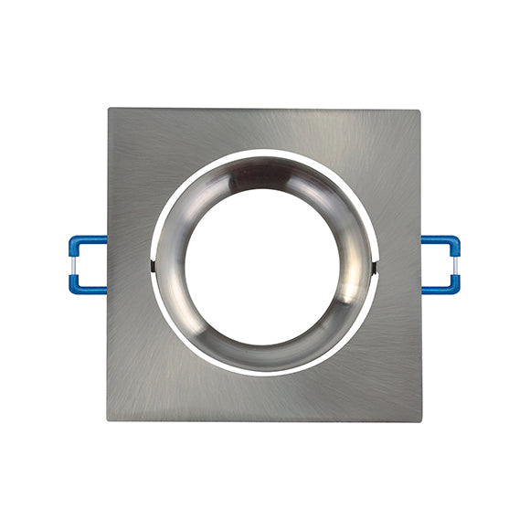Portafaretto da Incasso Quadrato Orientabile 75mm P20-GU10