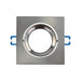 Portafaretto da Incasso Quadrato Orientabile 75mm P20-GU10