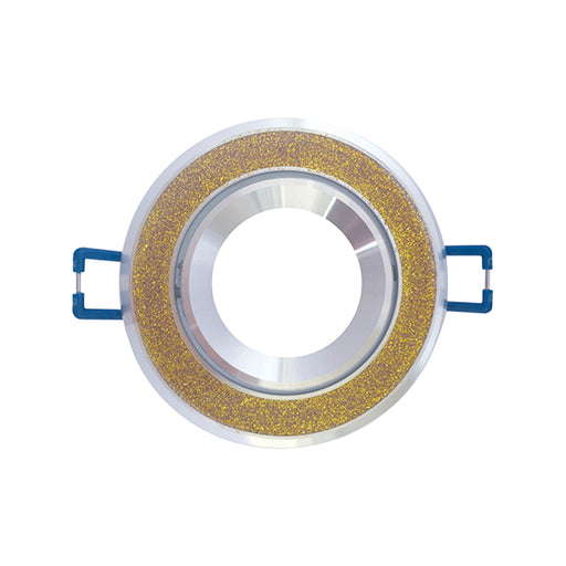 Portafaretto da Incasso Orientabile Decorato Glitter 72mm P8-GU10