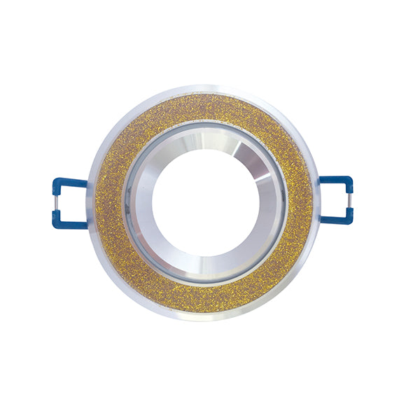 Portafaretto da Incasso Orientabile Decorato Glitter 72mm P8-GU10