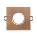 Portafaretto da Incasso Quadrato 2pz 60mm P9-GU10
