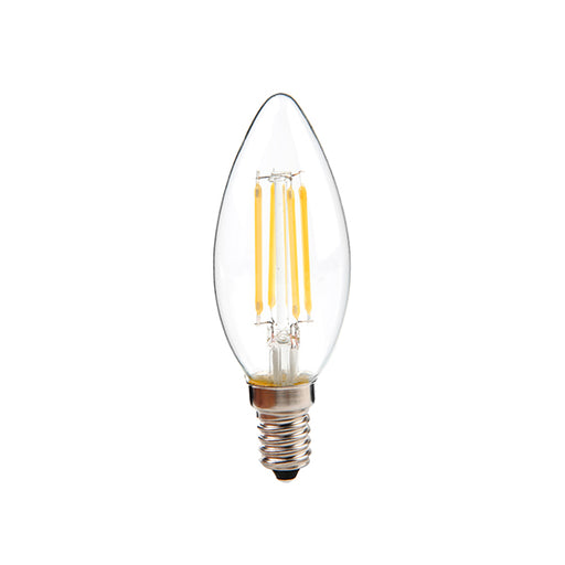 Lampadina Led Candela a Filamento 4W E14 C35