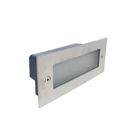 Faretto Segnapasso Led Rettangolare da Incasso 3W IP55 ES05