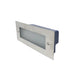 Faretto Segnapasso Led Rettangolare da Incasso 4W IP65 ES37