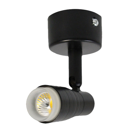 Faretto Led da Soffitto Nero 3W