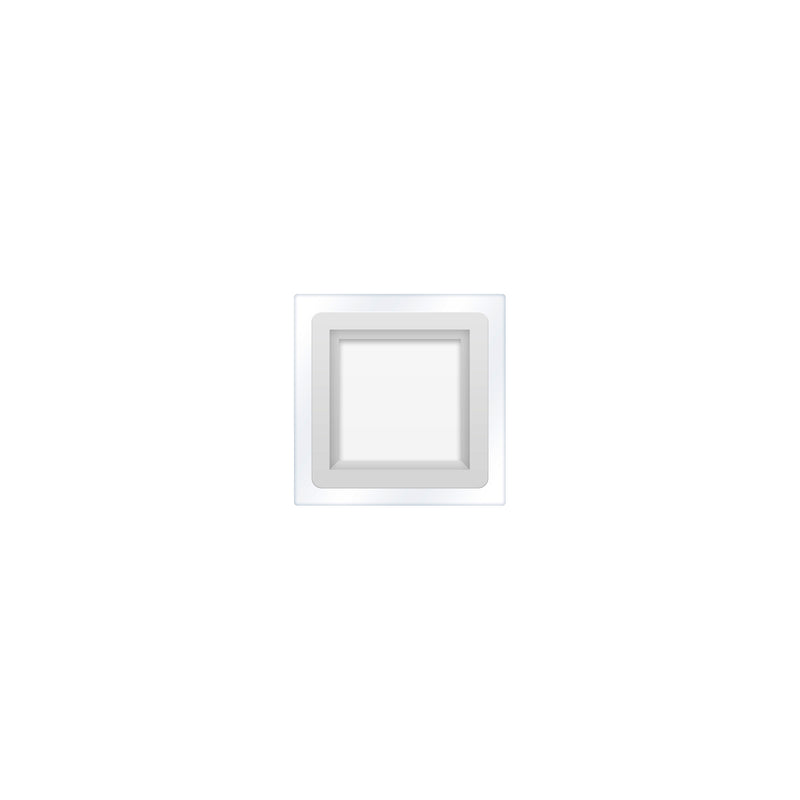 Faretto Led da Incasso 6W Quadrato P-75E